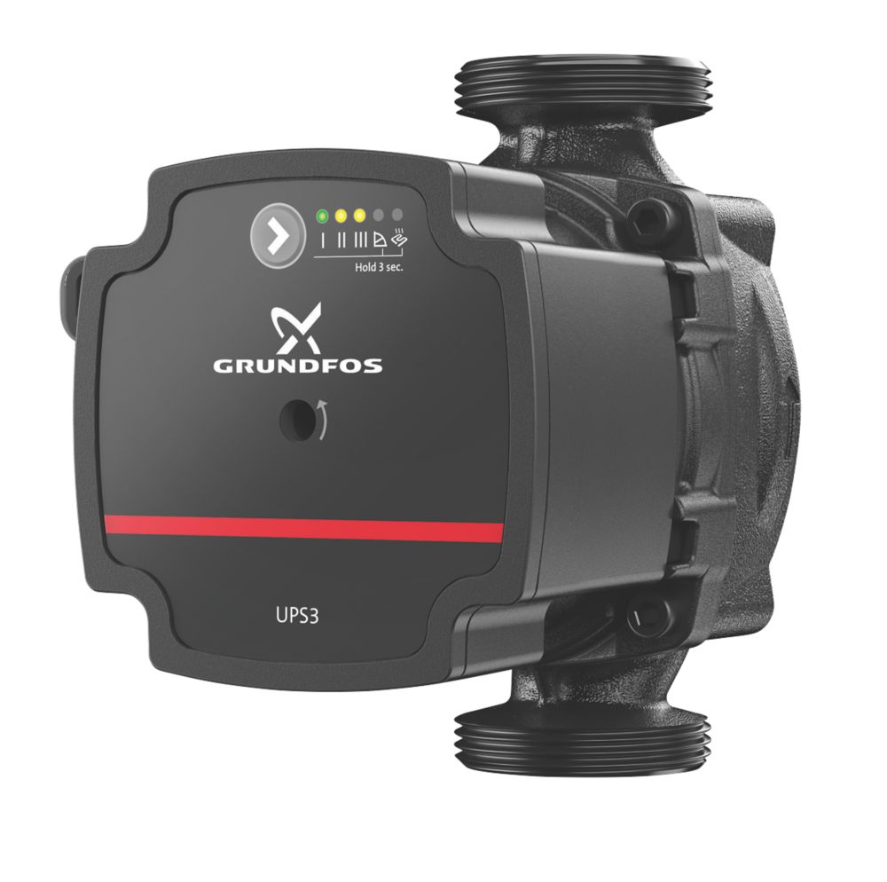 Grundfos UPS3 15-50/65 Domestic Heating Circulator 230V - Screwfix