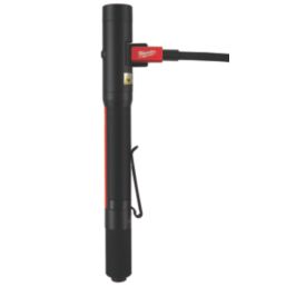 Milwaukee IR PL250 Rechargeable LED Pen Light Black 250lm