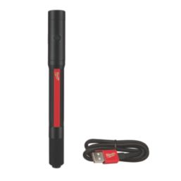Milwaukee IR PL250 Rechargeable LED Pen Light Black 250lm