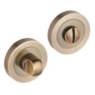 Smith & Locke  Standard Thumbturn Set Antique Brass 50mm