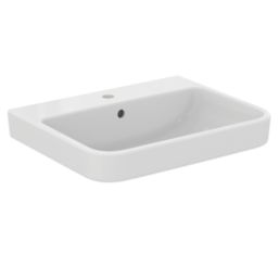 Ideal Standard i.life B Washbasin & Full Pedestal 1 Tap Hole 600mm