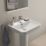 Ideal Standard i.life B Washbasin & Full Pedestal 1 Tap Hole 600mm