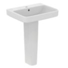 Ideal Standard i.life B Washbasin & Full Pedestal 1 Tap Hole 600mm
