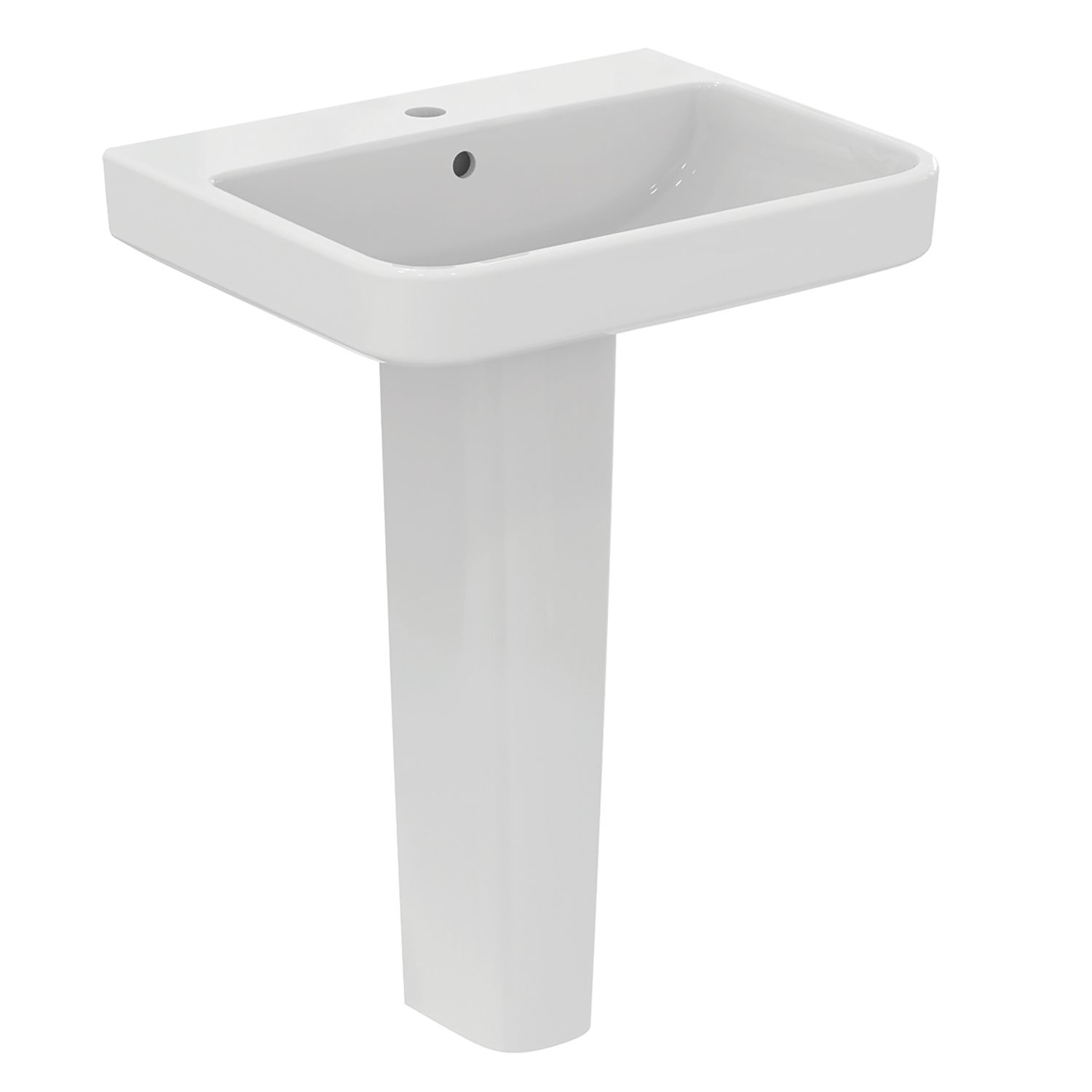 Ideal Standard i.life B Washbasin & Full Pedestal 1 Tap Hole 600mm (503KC)