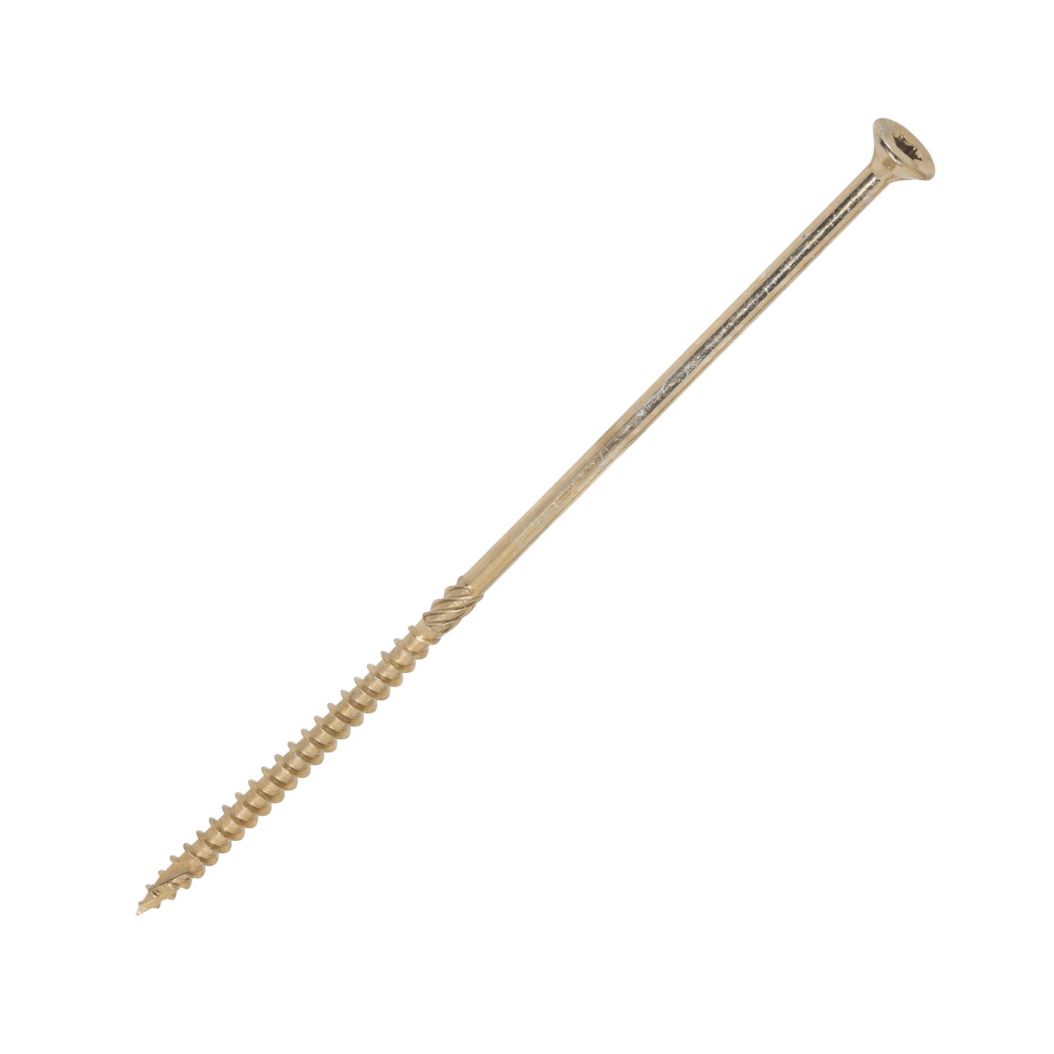 Timco C2 Clamp-Fix TX Double-Countersunk Multipurpose Clamping Screws 6mm x 180mm 100 Pack (503KG)