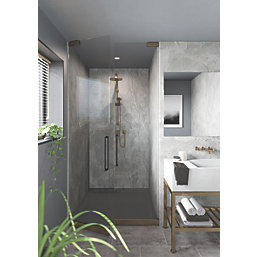 Splashwall Scafell Slate Bathroom Wall Panel Stone Grey 600mm x 2420mm x 10mm