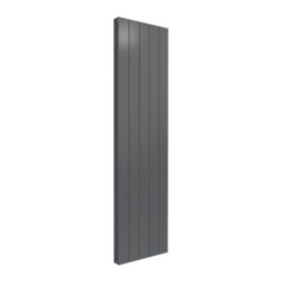 Reina Casina 1800mm x 470mm 5128BTU Anthracite Vertical Aluminium Radiator