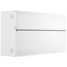 British General Fortress 19-Module 17-Way Part-Populated  Main Switch Consumer Unit