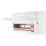British General Fortress 19-Module 17-Way Part-Populated  Main Switch Consumer Unit