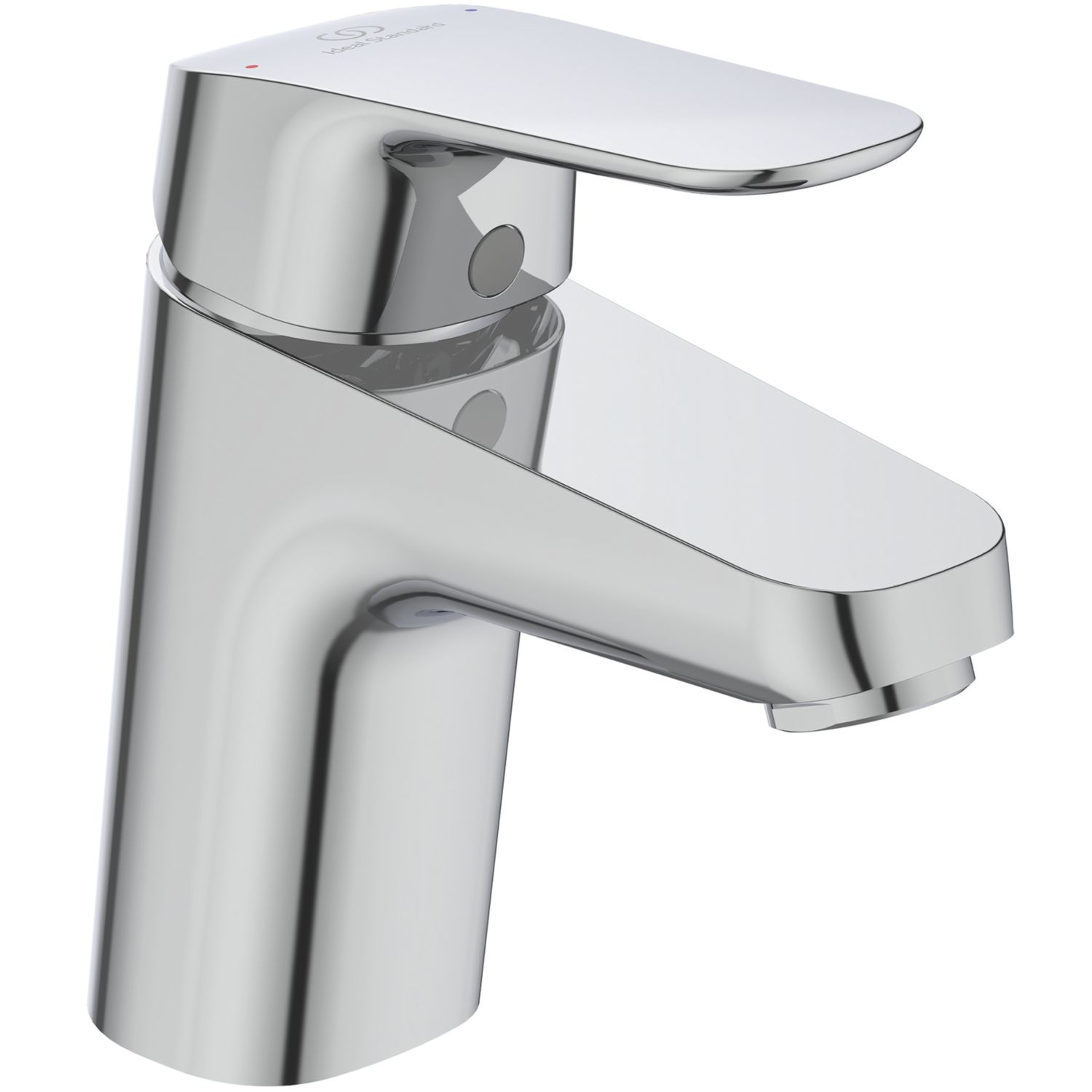 Ideal Standard Ceraflex Chrome 133mm Cloakroom Lever Mono Basin Mixer Tap (503RJ)