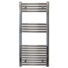 Towelrads 1000mm x 400mm 812BTU Chrome Flat  Towel Radiator