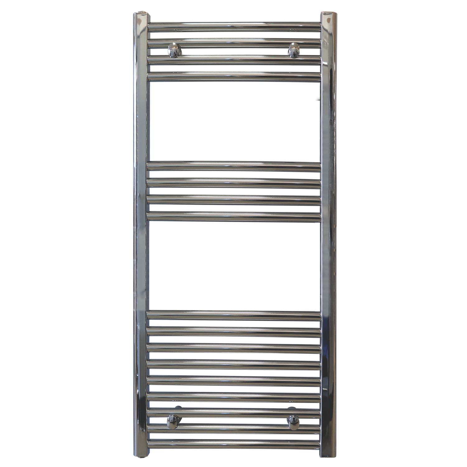 Towelrads 1000mm x 400mm 812BTU Chrome Flat Towel Radiator (503RY)