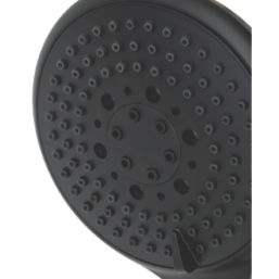 Swirl  Shower Handset Matt Black 110mm x 255mm