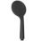 Swirl  Shower Handset Matt Black 110mm x 255mm