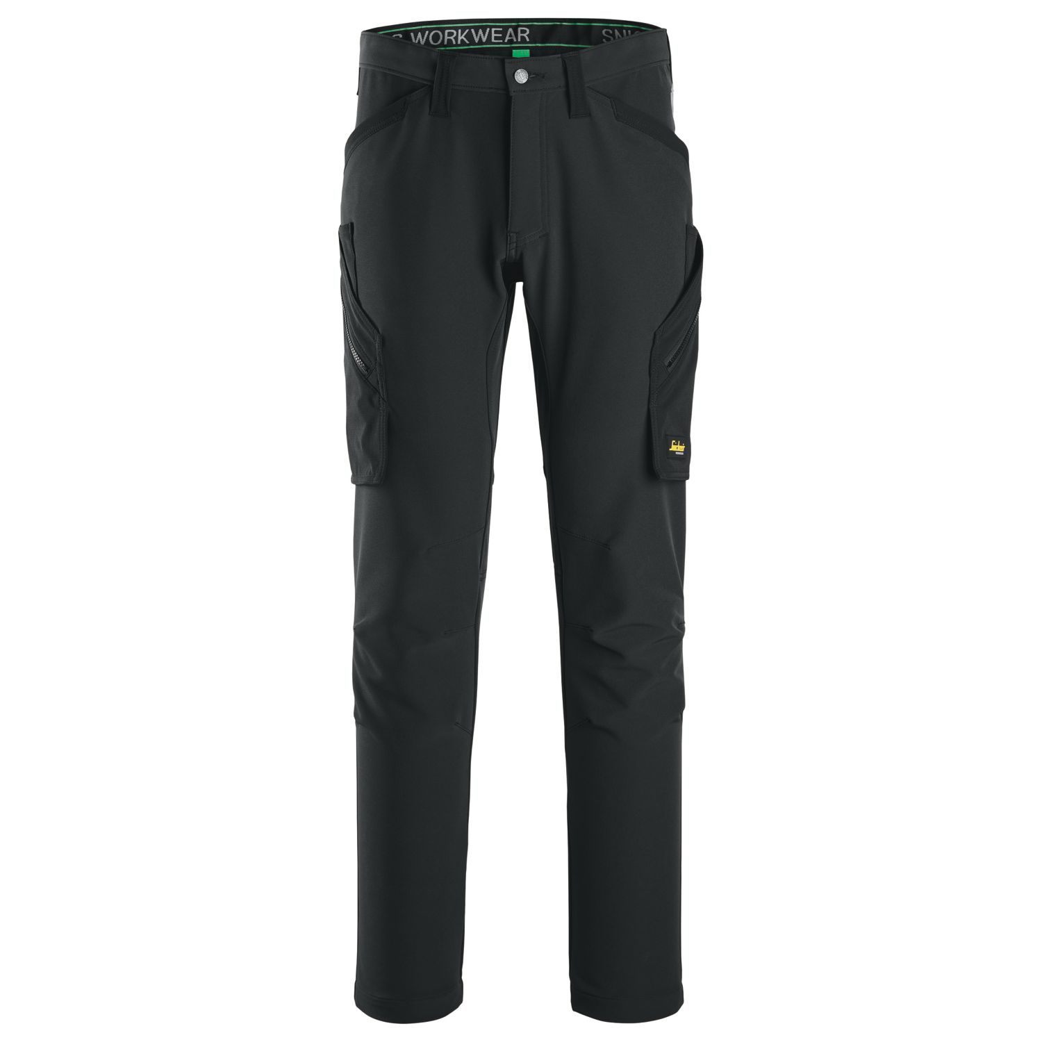 Snickers 6873 Flexiwork Stretch Trousers Black 38" W 32" L (503TV)