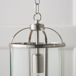 Quay Design Liberty 1-Light Pendant Satin Nickel