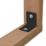 Magnodur Reinforced Angle Brackets Black 90mm x 90mm x 65mm 10 Pack