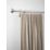 Rothley Brushed Stainless Steel Extendable Curtain Pole w/ Orb Finials 28mm x 71-120cm