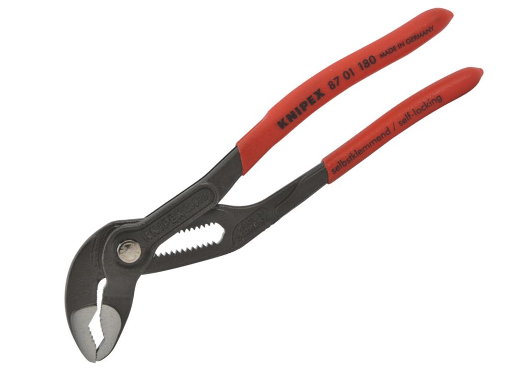 Knipex Cobra Water Pump Pliers 5 (125mm) - Screwfix