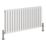 Reina Harley Double 600mm x 1190mm 4363BTU White Horizontal Designer Radiator