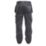 Apache ATS 3D Stretch Work Trousers Black/Grey 34" W 29" L