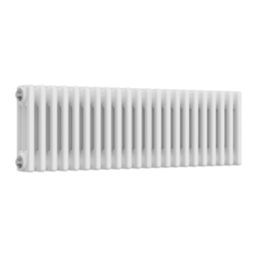 Reina 300mm x 1010mm 2306BTU White Horizontal 3 Column Radiator