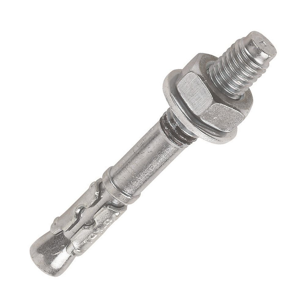 Rawlplug XPT Throughbolt M6 x 65mm 100 Pack - Screwfix