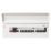MK Sentry  21-Module 12-Way Populated  Dual RCD Consumer Unit with SPD