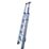 TB Davies Aluminium 2.42m 8 Step Platform Step Ladder