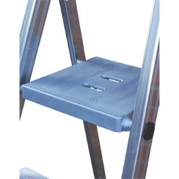 TB Davies Aluminium 2.42m 8 Step Platform Step Ladder
