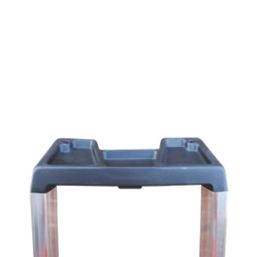 TB Davies Aluminium 2.42m 8 Step Platform Step Ladder