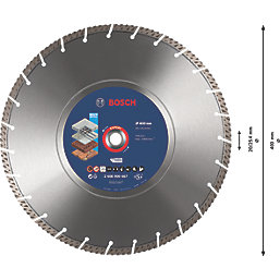 Bosch Expert Masonry Diamond Cutting Disc 400mm x 20/25.4mm