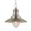 Quay Design Brim Ceiling Pendant Satin Nickel