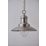Quay Design Brim Ceiling Pendant Satin Nickel