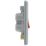 British General MC574 45A 1-Gang DP Metal Clad Cooker Switch with LED