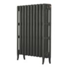 Arroll 760mm x 634mm 3101BTU Pewter Cast Iron 4 Column Radiator