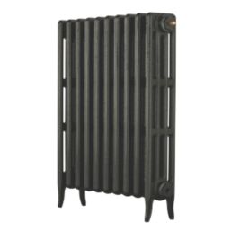 Arroll 760mm x 634mm 3101BTU Pewter Cast Iron 4 Column Radiator