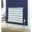 Ximax PEP 500mm x 500mm 744BTU White Square Designer Radiator