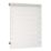 Ximax PEP 500mm x 500mm 744BTU White Square Designer Radiator