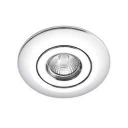 Fixed GU10 / GU5.3  Downlight Converter Polished Chrome