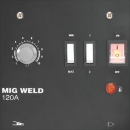 Draper 70051 50-120A Gasless MIG Welder 230V