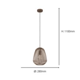 Eglo Espinal Pendant Light Bronze