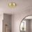 Varilight  6A 2-Way Pull Cord Switch Polished Brass