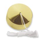 Varilight  6A 2-Way Pull Cord Switch Polished Brass