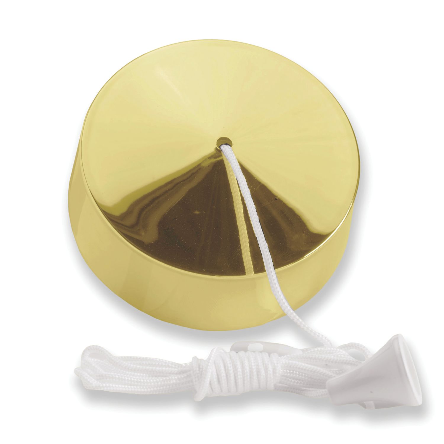 Varilight 6A 2-Way Pull Cord Switch Polished Brass (505EA)