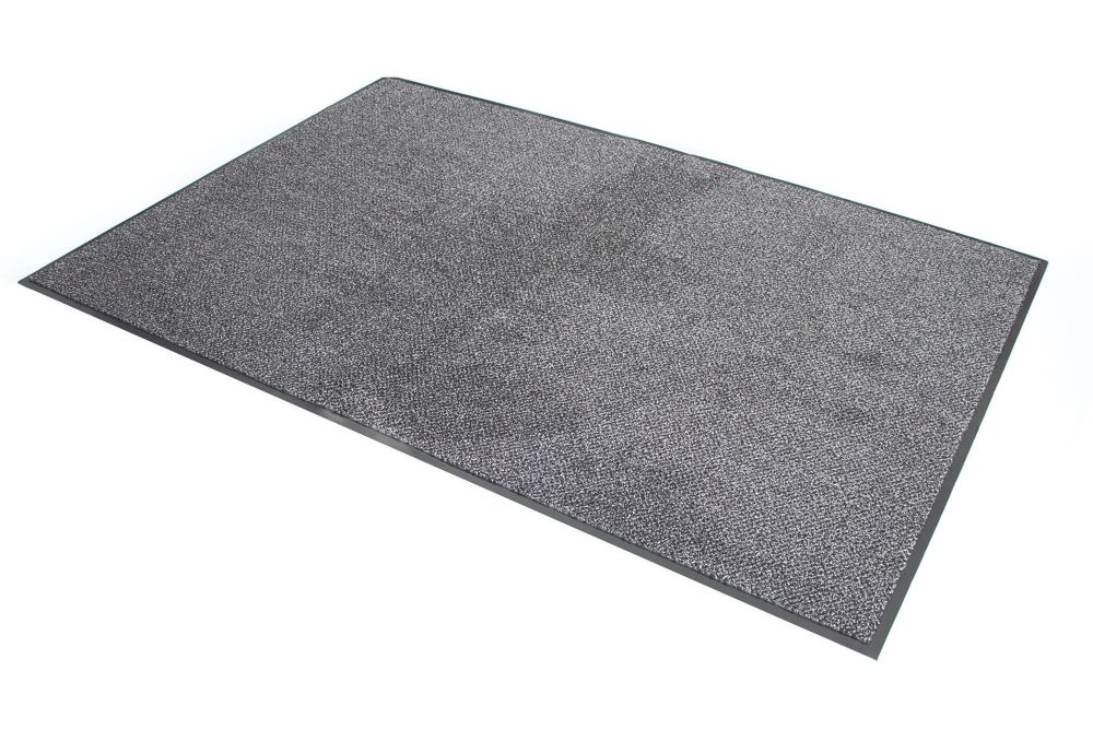 COBA Cosmo Entrance Mat Grey/Beige 1.5m x 0.9m x 8mm - Screwfix