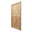 Knotty Unfinished Pine  Wooden Horizontal Pattern Internal Sliding Barn Door 2134mm x 970mm