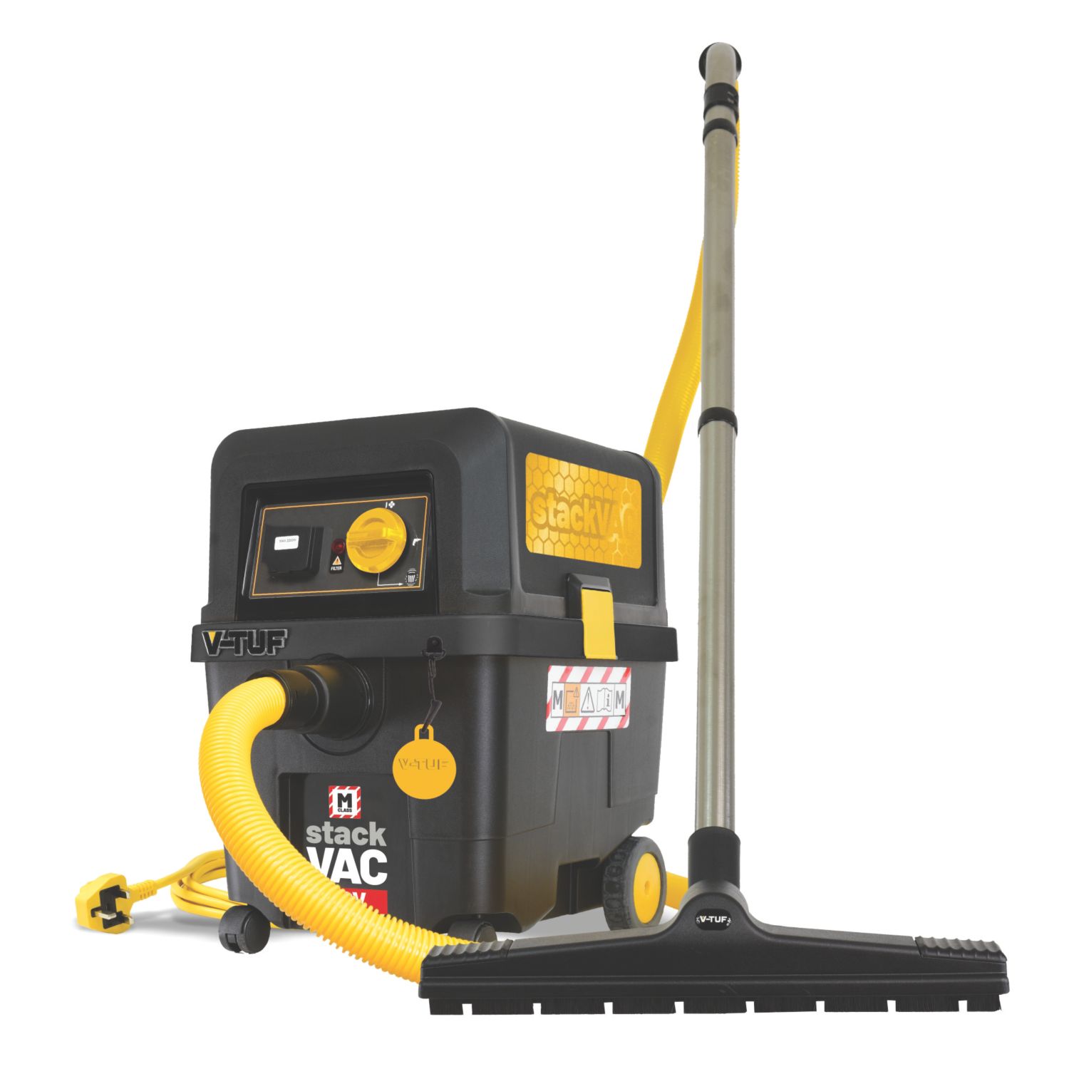 V-Tuf STACKVACHSV240 1400W 30Ltr M Class Dust Extractor 240V (505FN)