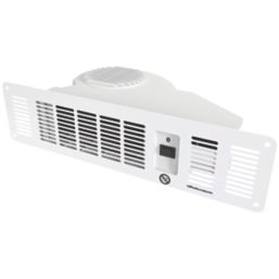Winterwarm WWFH20E Plinth-Mounted Fan Heater 2000W 400mm x 100mm - Screwfix