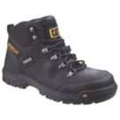 CAT Framework Size 12  Black Waterproof Steel Toe Cap Safety Boots